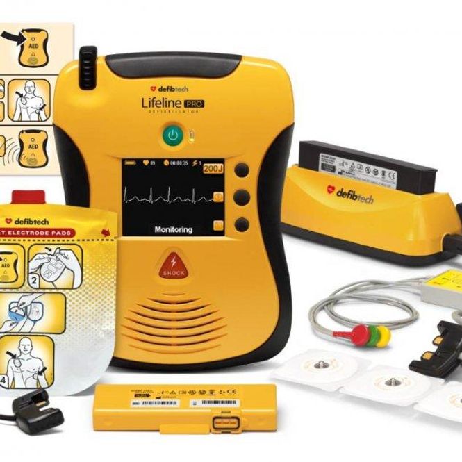 Hovedbilde Lifeline PRO Hjertestarter - manuell  med EKG