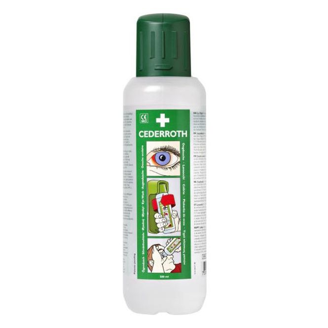 Hovedbilde Cederroth øyedusjflaske 500ml 2pk