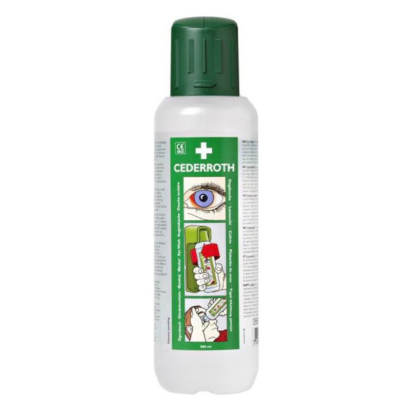 Cederroth øyedusjflaske 500ml 2pk