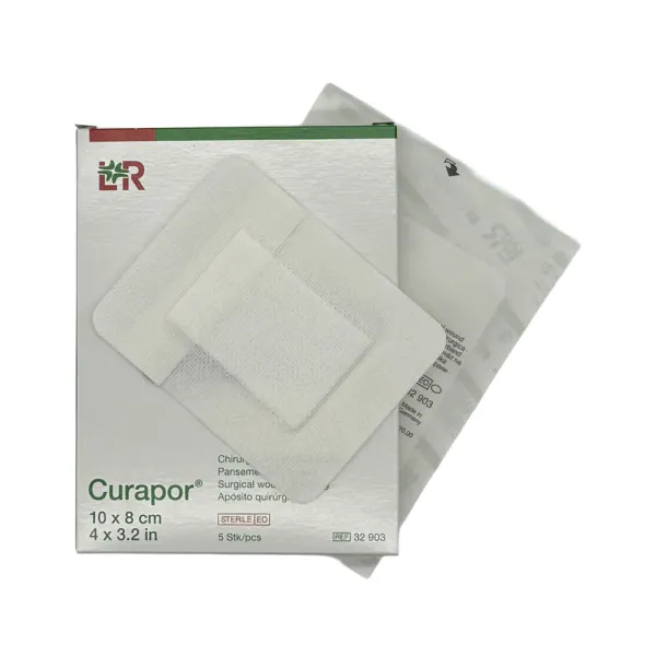 Hovedbilde Kompress med limkant 10 x 8 cm Curapor 5 stk.