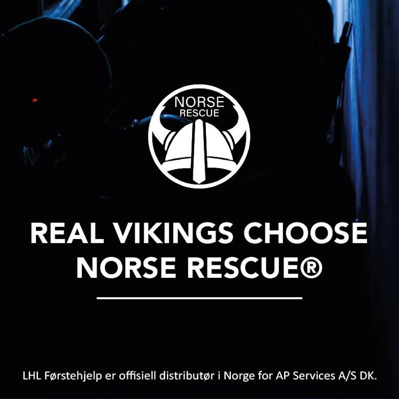 NORSE RESCUE Komprimert Stappebandasje, Z-Fold